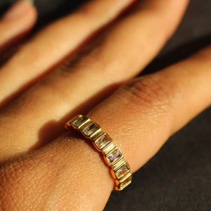Cubic Vintage Pave Ring