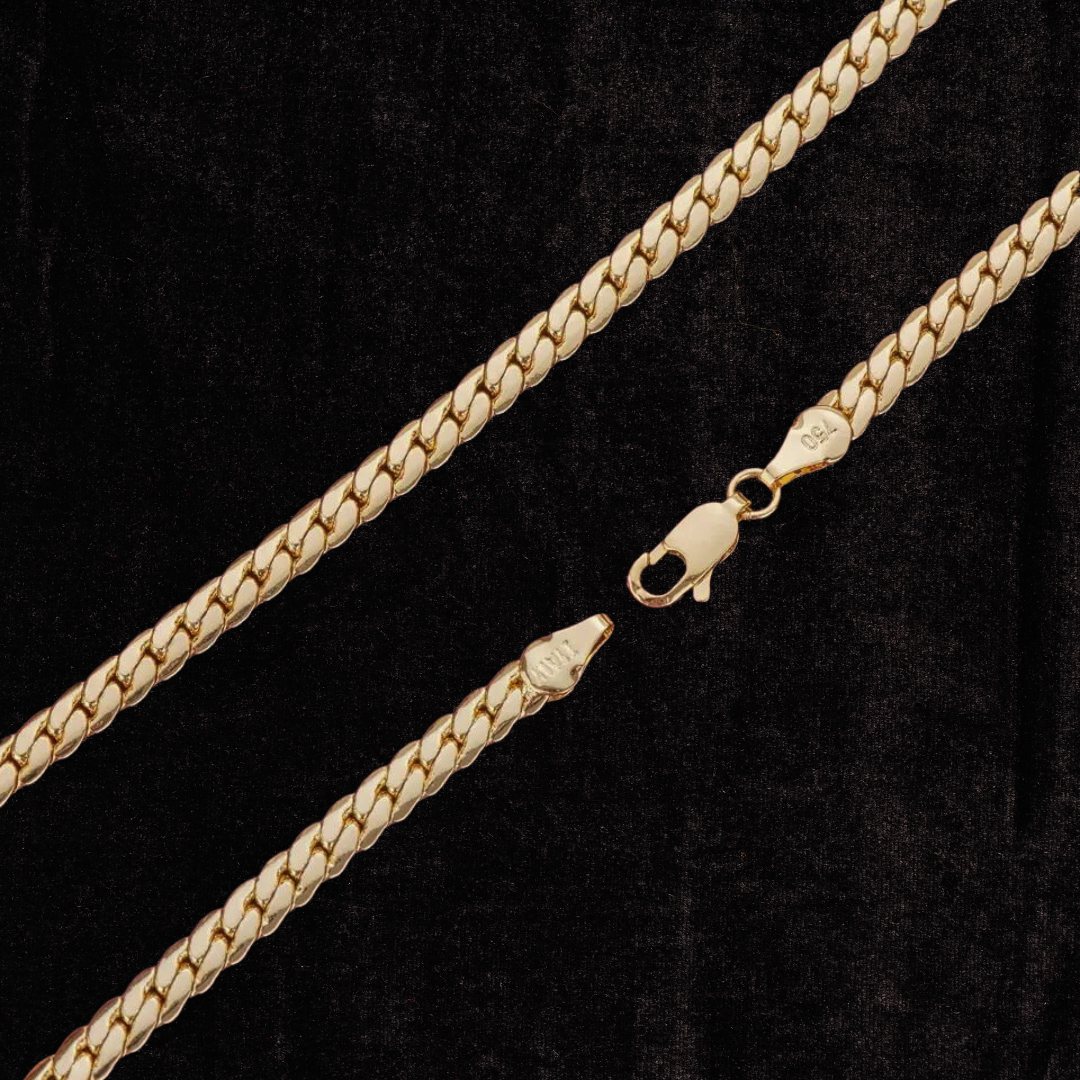 Flat Cuban Chain
