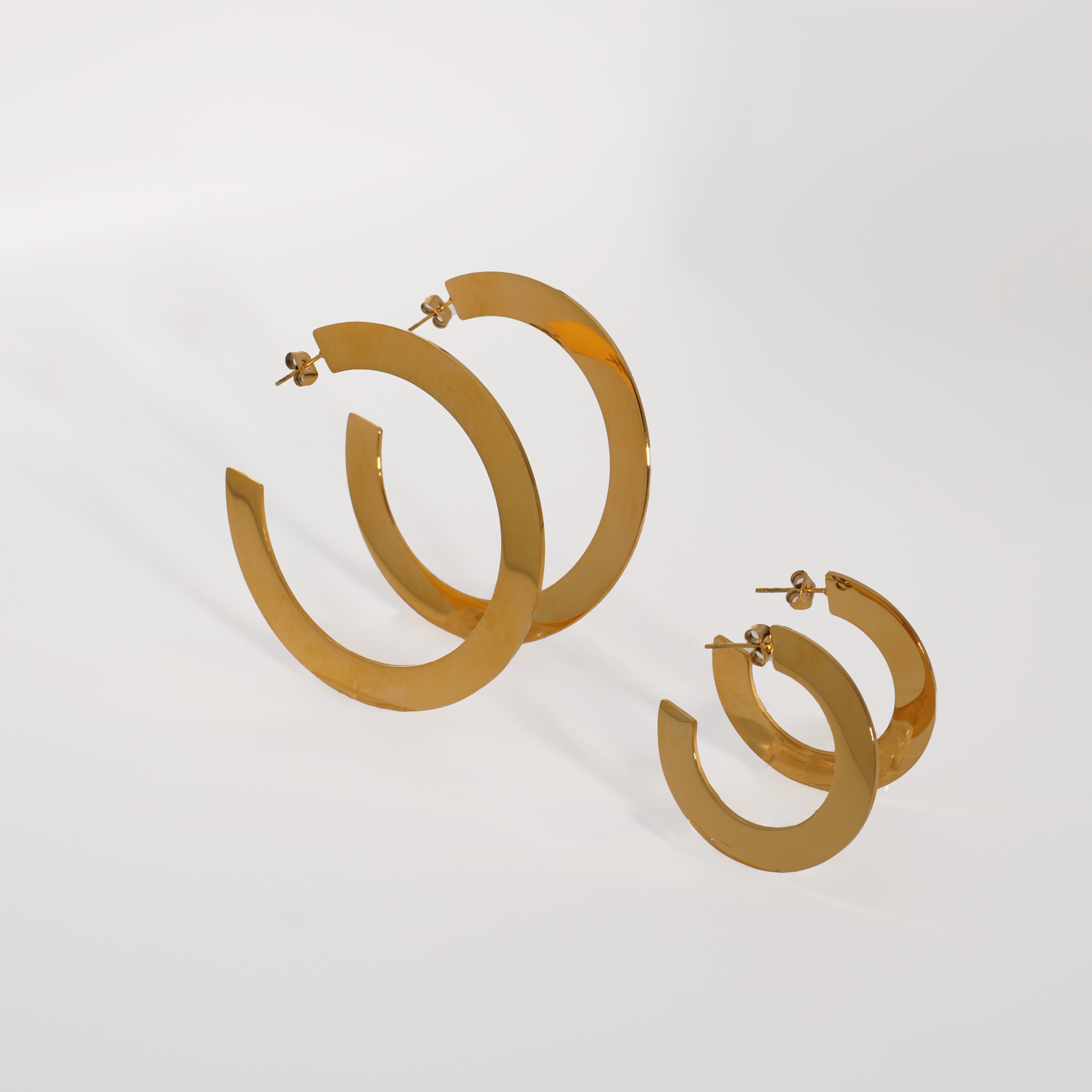 Mini Flat & Bold Hoop