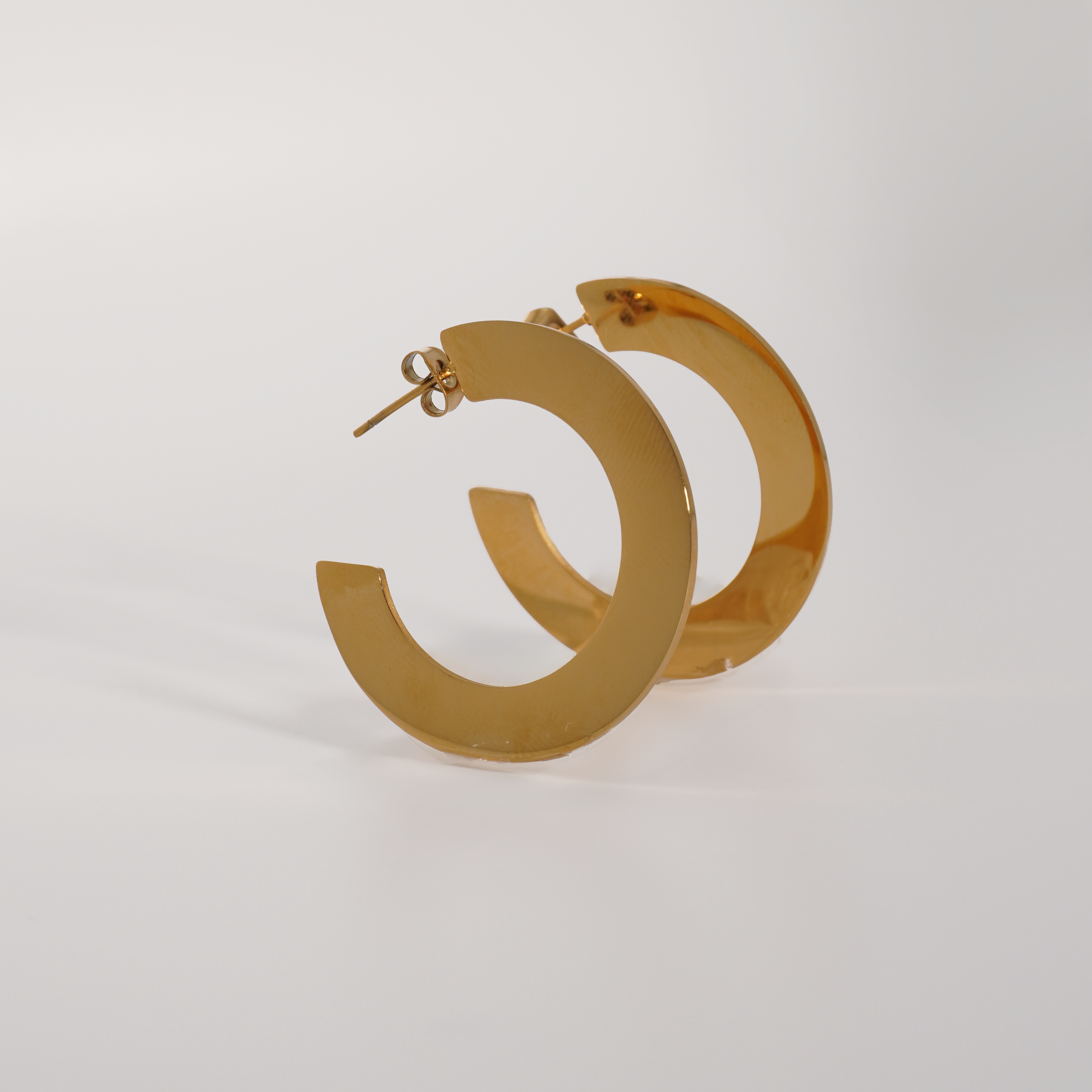 Mini Flat & Bold Hoop