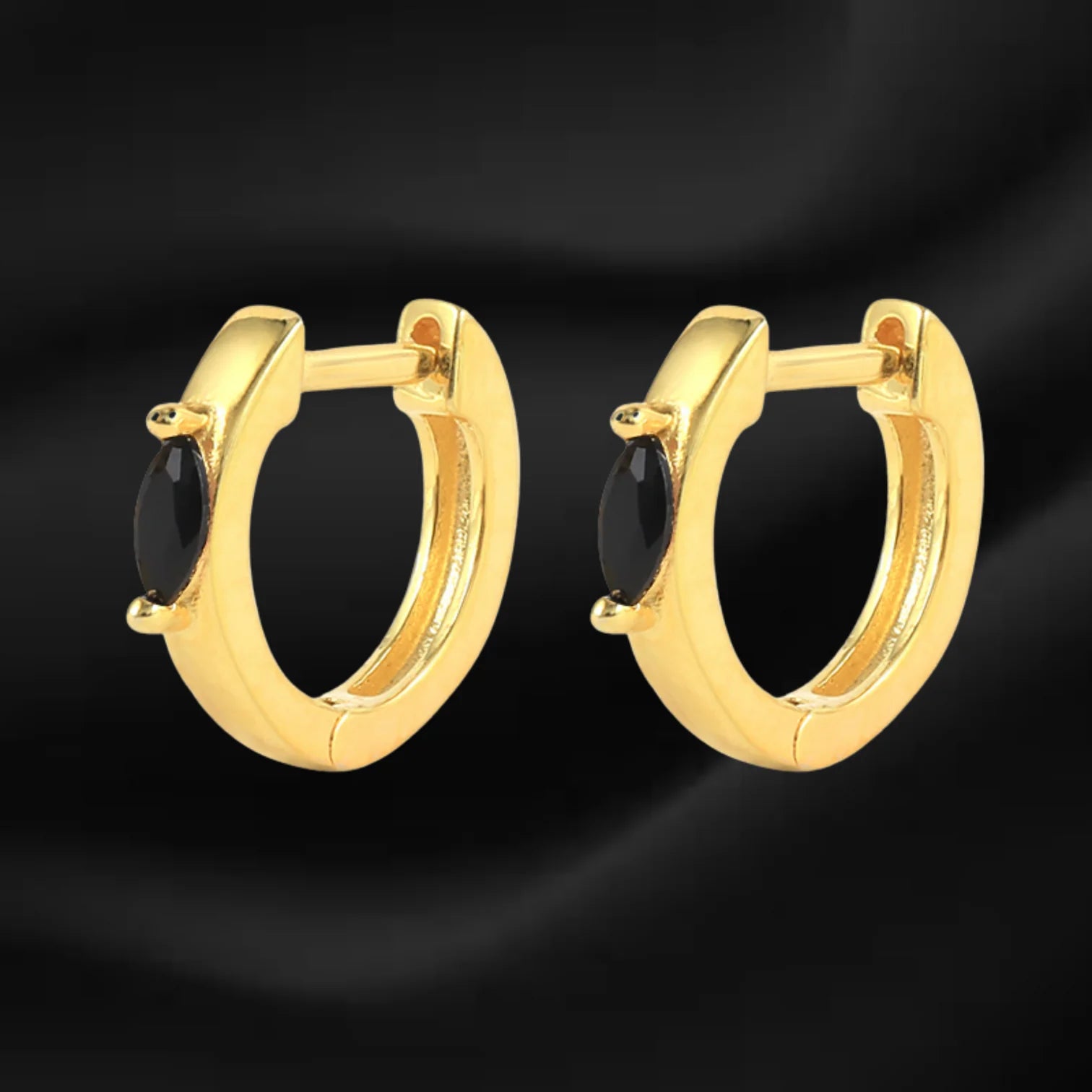 Marquise Huggie + Marquise Crown Piercing | Bundle