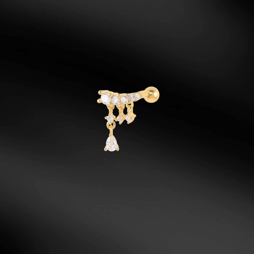 Diamond Tassel Half-Circle