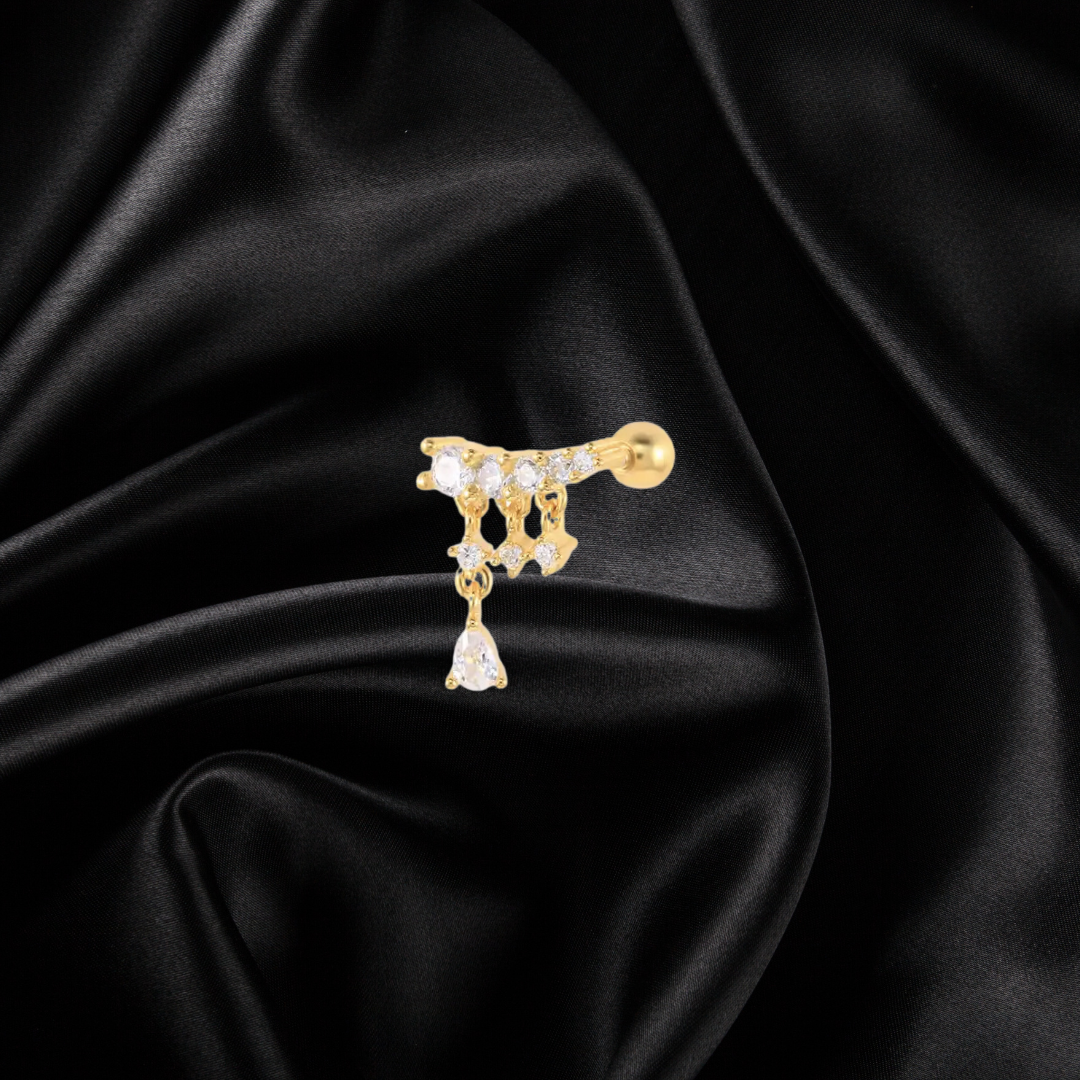 Half Moon Drop Piercings