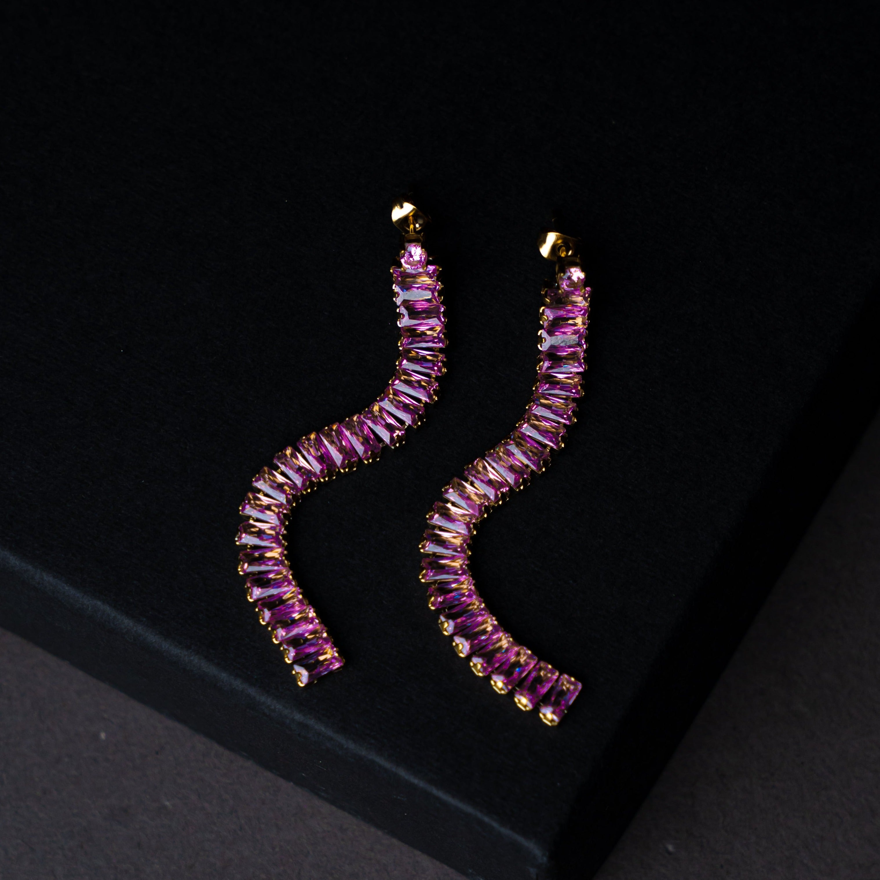 Lola Single Tassel Earrings