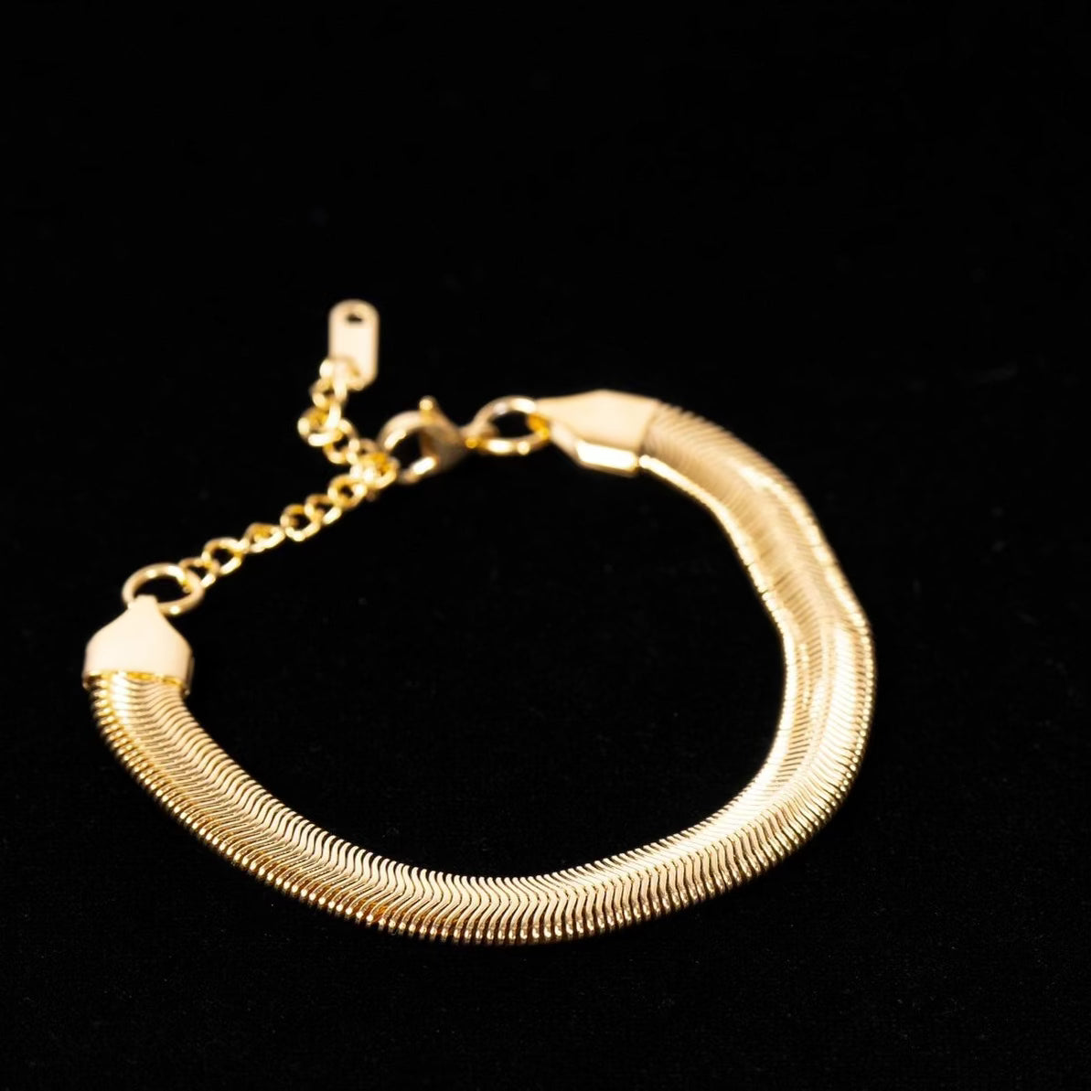 Mother Snake Chain Bracelet