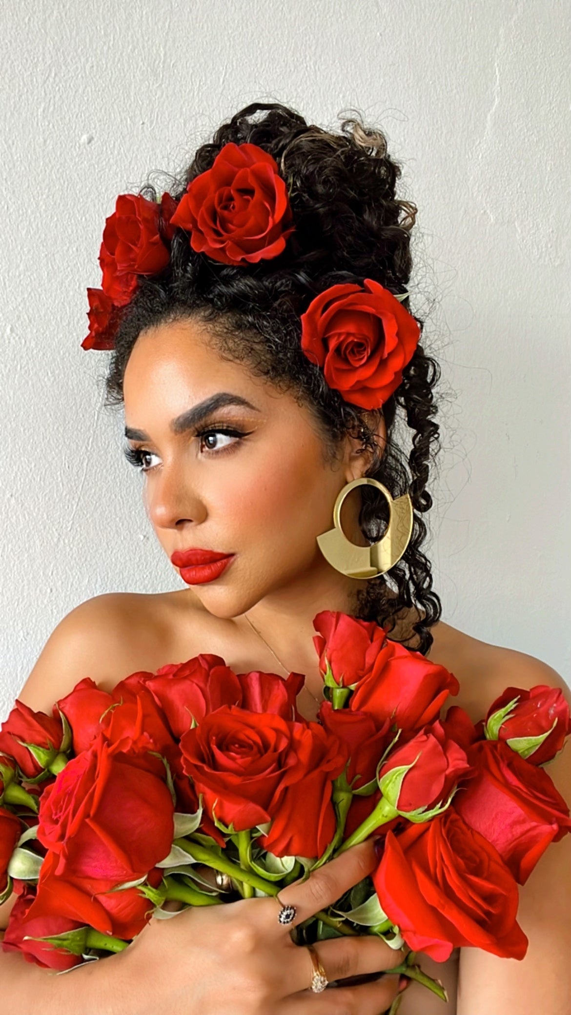 Goddess Circle Earrings