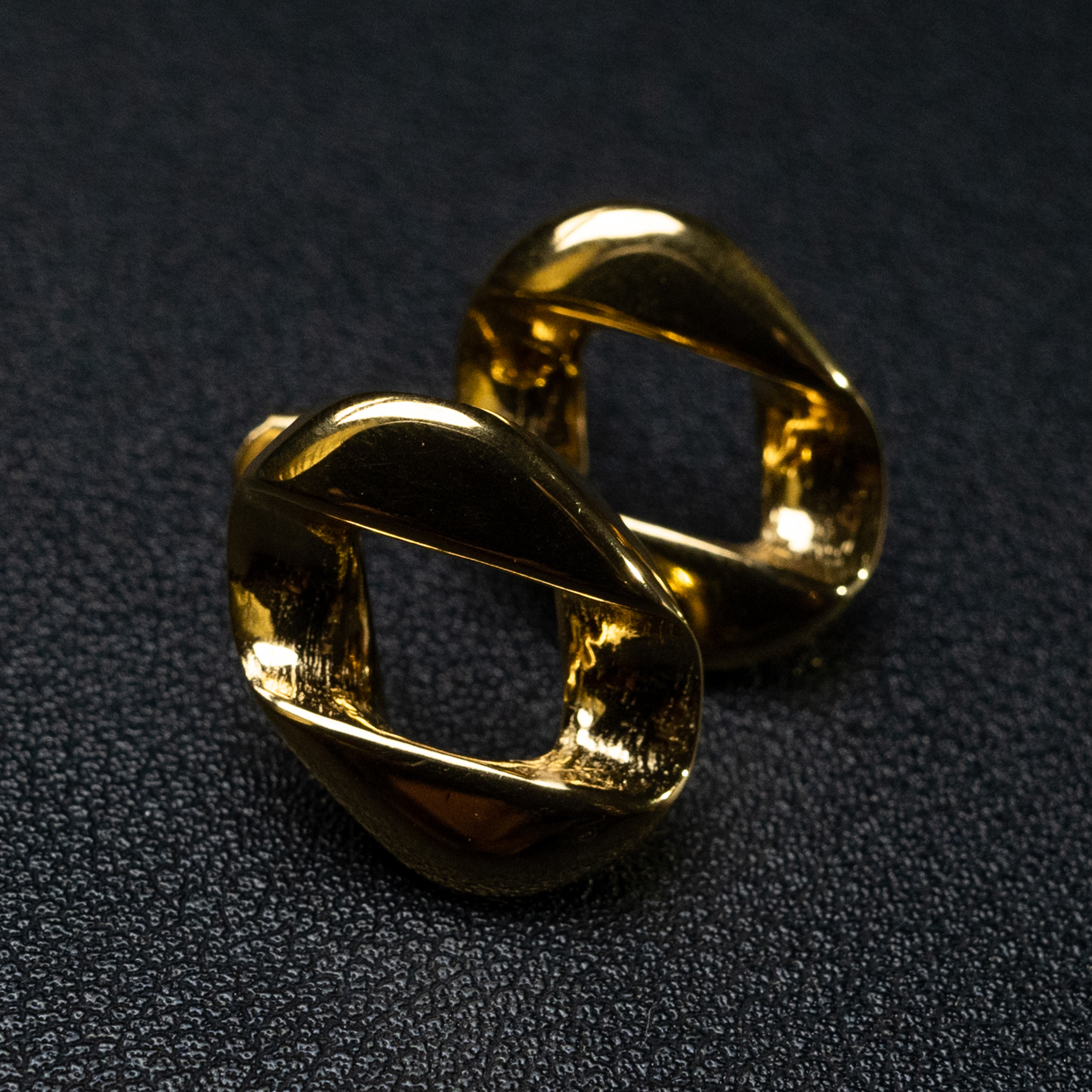 Single Cuban Chain Earrings