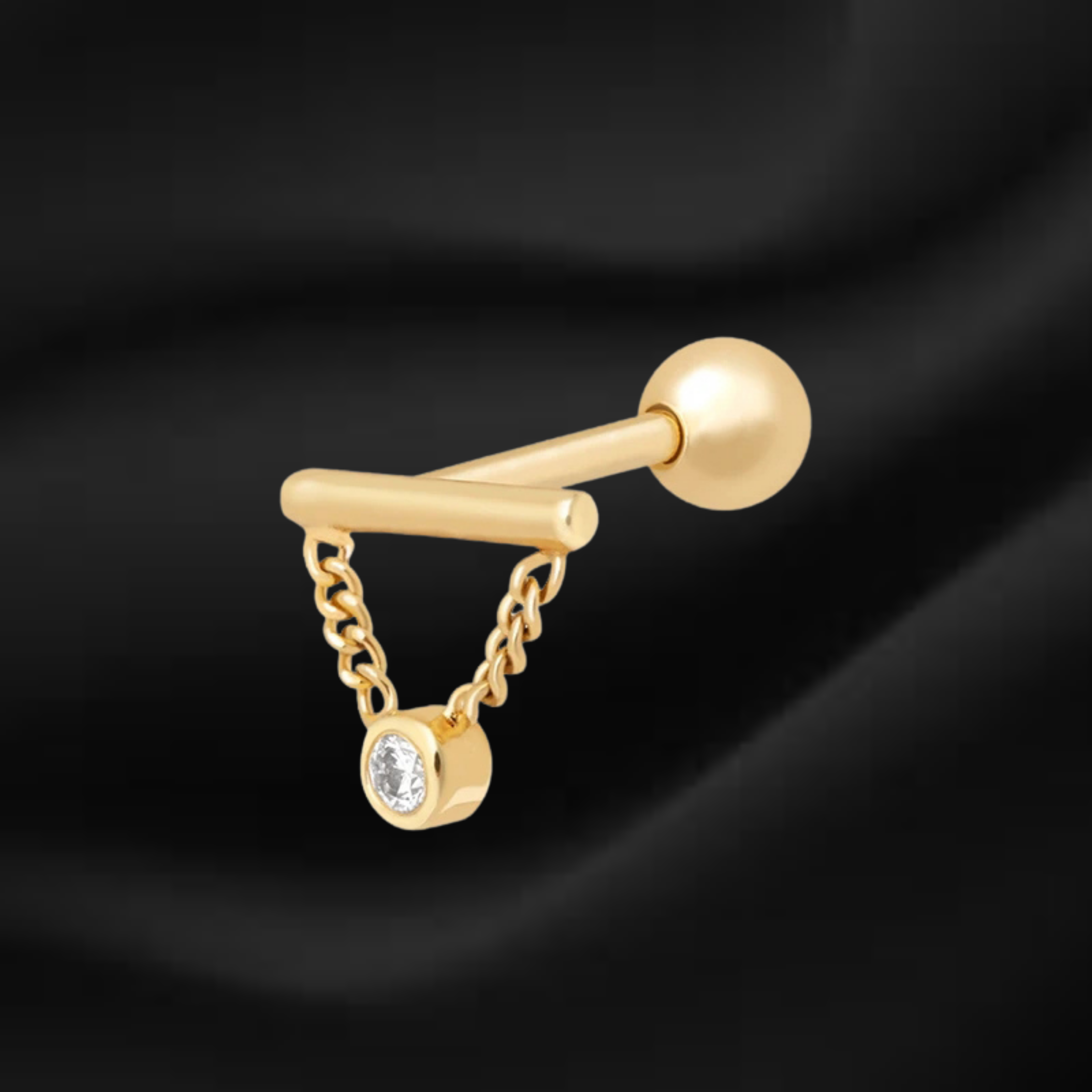 Stud Tassel Piercing