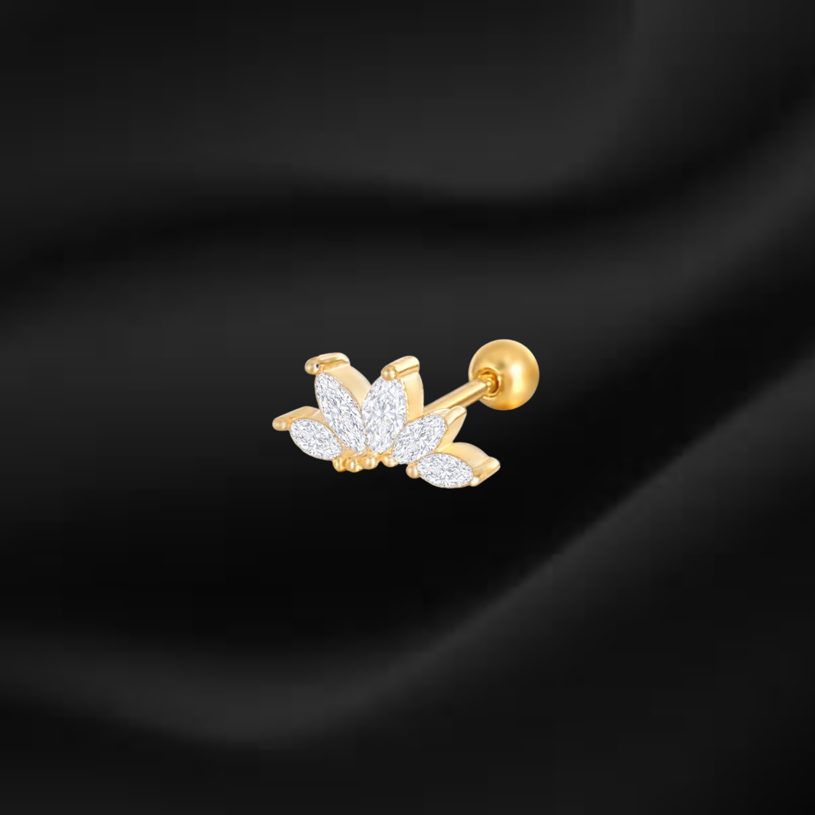 Marquise Crown Piercing