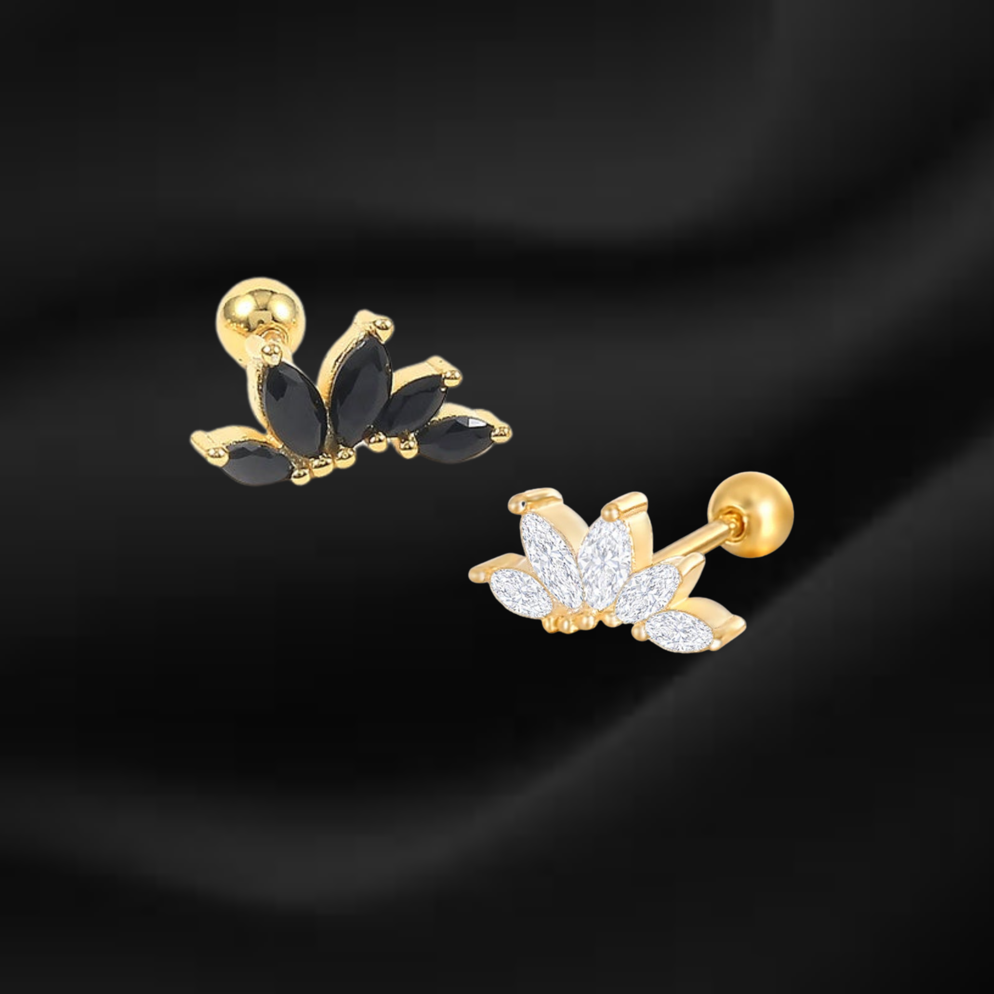 Marquise Crown Piercing